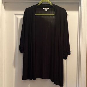 TanJay Elegant Black Cardigan